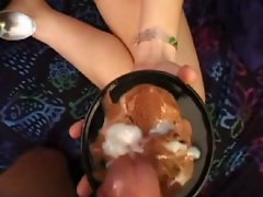 ice cream & cum