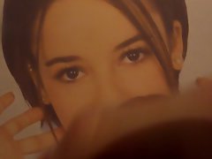 Tribute on Alizee&#039;s nice looking face