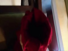 satin panty vaccume suck