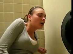 masturbating in public toliet