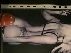 Cum tribute to Lady Gaga 01