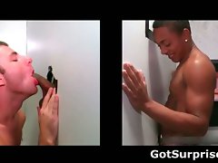 Filthy ghetto dude stick his penis part1
