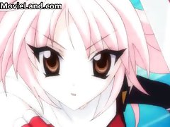 Lewd anime sex with alluring ninja Haruka part5