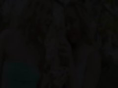 blond princesses dildoing in a forest