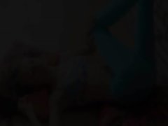Superskinny doll pornstar stripping