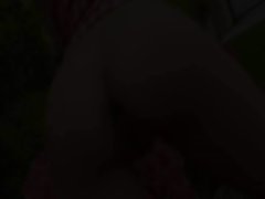 large dark shaft and explicit anus