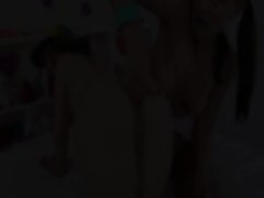 neat anus dildoing of filthy lezzies