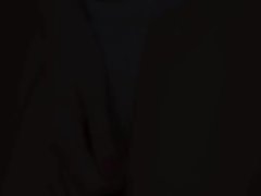 Dark haired venus coed dildoing