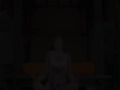 Caprices dripping yoga with pinky toy