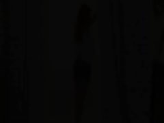 angelic enormous tits and solo masturbation