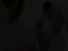 Interracial sex with light-haired female slutty girl