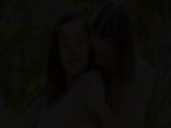 Brutal double toy and italian lesbos