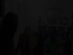 Filthy cute chicks banging in their college home