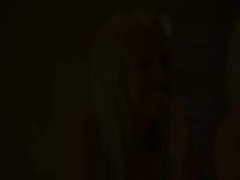 Light-haired barely legal teen Montoe teasing clit