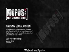 Sensual college slutty chicks getting party group banging 30
