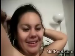 Sensual ugly Mum cant wait for fellatio her mans penis