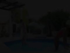 fluent pool masturbation of friends