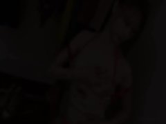 Beata seductive teen fingering in dressing home