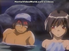 Hentai barely legal teen couple in bed