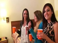 College party gets out of control and ends up in an intense sex party