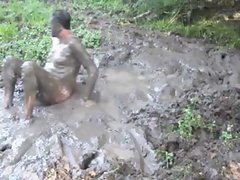 nude in the mud