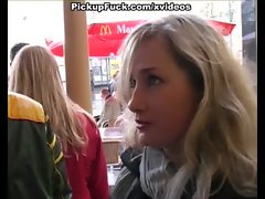 19yo blondie banged from McDonald'_s on the street