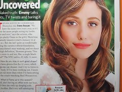 Emmy Rossum Cum Tribute Bukkake No. 1