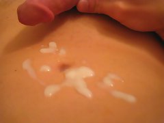 Masturbation Cumshot Belly