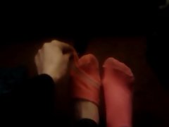 Ex Girlfriend Removing Her Socks 2