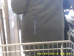 Cum on Cutie in Supermarket