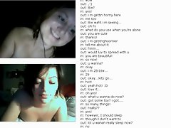 Lewd lady on Chatroulette