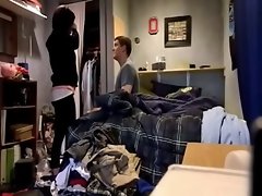 Homemade 18 years old Couple In Filthy Room