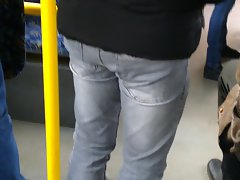 Sensual MAN Bum I filmed in the BUS10