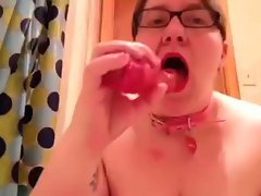 Collared Bitch Punished