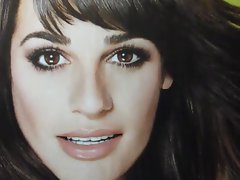 Lea Michele Cum Tribute Bukkake No. 1