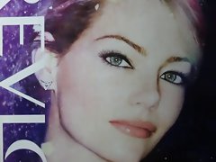 Emma Stone Cum Tribute Bukkake No. 5