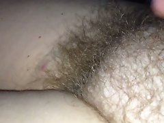 feeling my wifes shocking soft hirsute twat