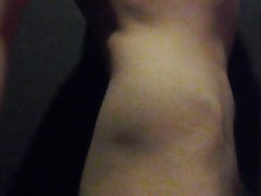 Can you see the pre cum on my big scottish penis