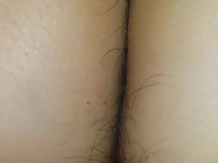 Very hairy butt dirty wife