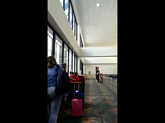 Candid PAWG Cougar at FLL Airport