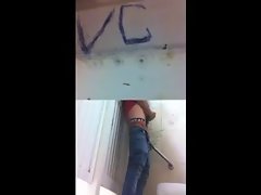 jerking in restroom 2