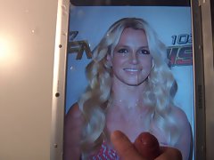 Britney Spears Cum Tribute 45