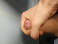 Quick cum at work
