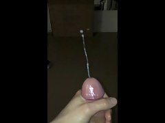 Huge Cumshot in Slow Mo