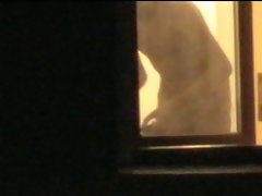 caught window neghbour twink huge shaft naked filthy voyeur