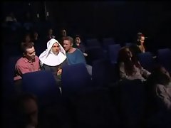 German Nun screwed in Cinema
