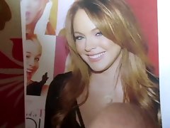 Lindsay Lohan Cum Tribute 5