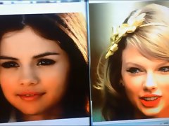 Selena Gomez +Taylor Swift cum tribute #1