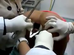 Doctor remove fake penis from her big bum !!! Filthy