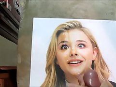 Chloe Moretz Cum Tribute 19